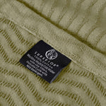 Jena Cotton Textured Chevron Lightweight Woven Blanket - Blanket by Superior Brand