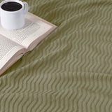 Jena Cotton Textured Chevron Lightweight Woven Blanket - Blanket by Superior Brand
