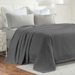 Jena Cotton Textured Chevron Lightweight Woven Blanket - Blanket by Superior Brand