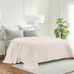 Jena Cotton Textured Chevron Lightweight Woven Blanket - Blanket by Superior Brand