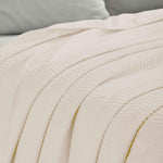 Jena Cotton Textured Chevron Lightweight Woven Blanket - Blanket by Superior Brand