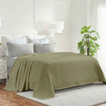 Jena Cotton Textured Chevron Lightweight Woven Blanket - Blanket by Superior Brand