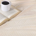 Jena Cotton Textured Chevron Lightweight Woven Blanket - Blanket by Superior Brand