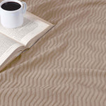 Jena Cotton Textured Chevron Lightweight Woven Blanket - Blanket by Superior Brand