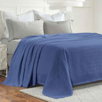 Jena Cotton Textured Chevron Lightweight Woven Blanket - Blanket by Superior Brand