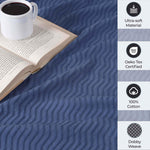 Jena Cotton Textured Chevron Lightweight Woven Blanket - Blanket by Superior Brand