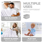 Jena Cotton Textured Chevron Lightweight Woven Blanket - Blanket by Superior Brand