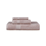 Egyptian Cotton Kendell Plush Towel Set 3 Piece - Egyptian Cotton Towel Set by Superior Brand