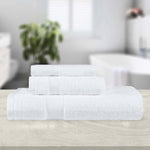 Egyptian Cotton Kendell Plush Towel Set 3 Piece - Egyptian Cotton Towel Set by Superior Brand