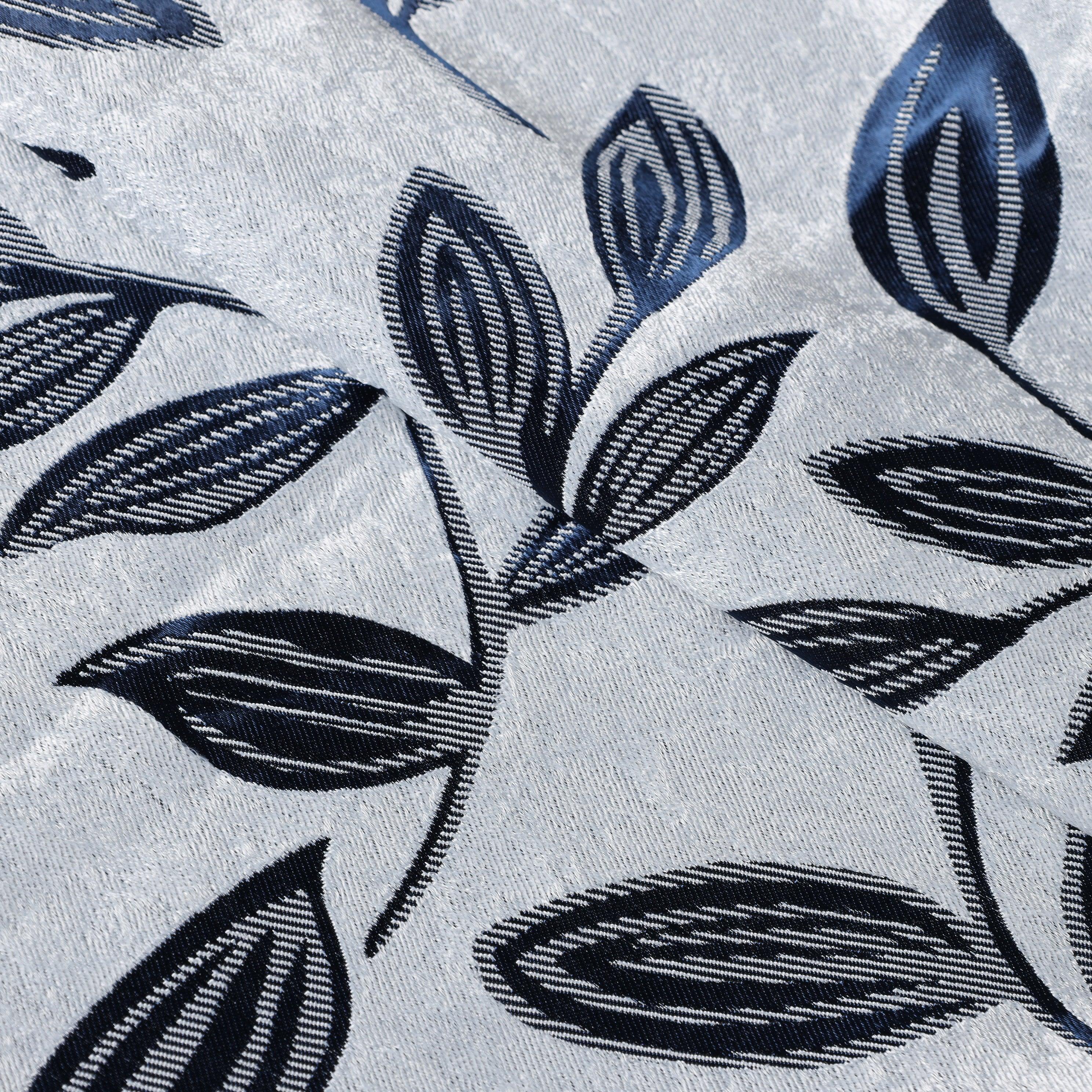 Leaves Machine Washable Room Darkening Blackout Curtains, Set of 2 - Blackout Curtains by Superior Brand