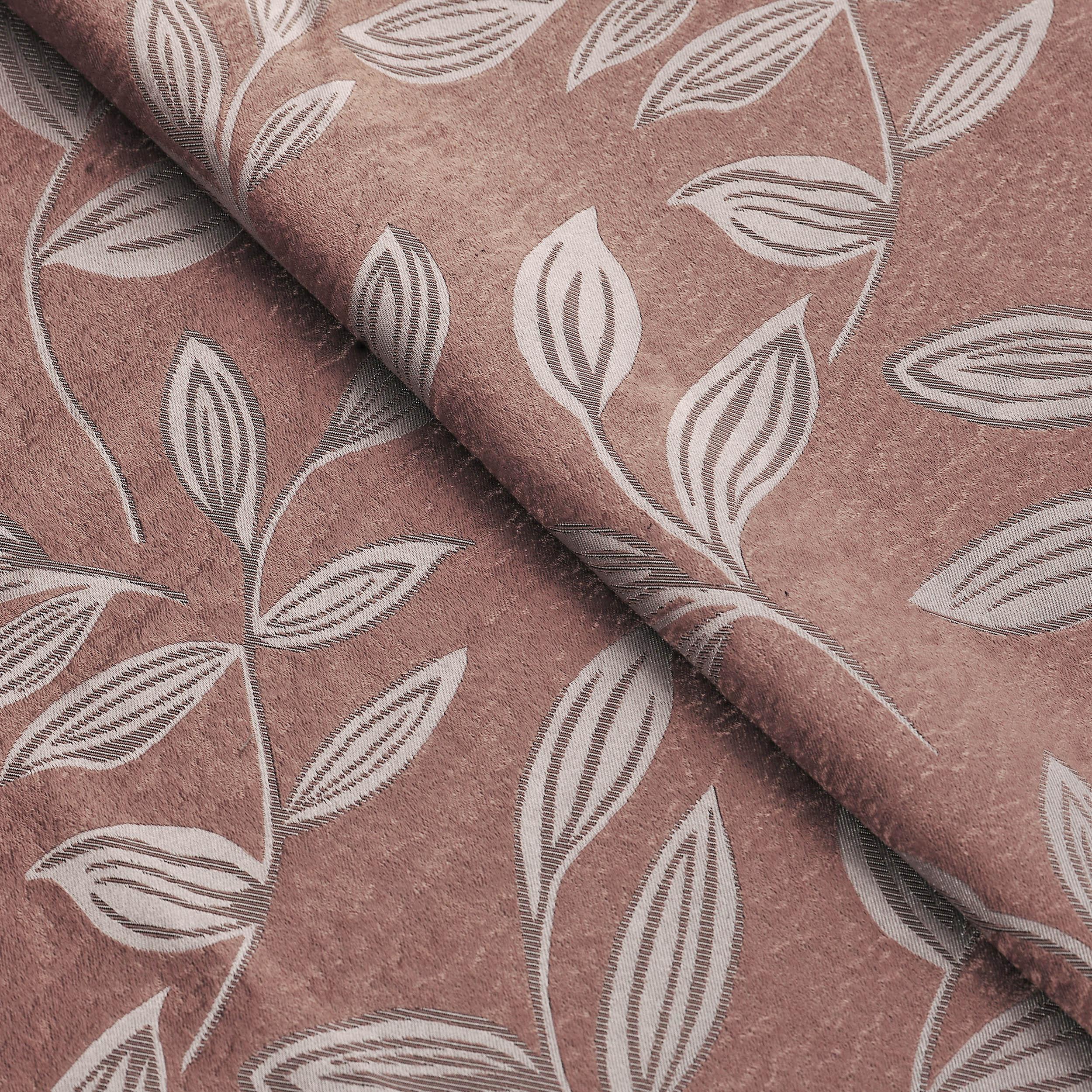 Leaves Machine Washable Room Darkening Blackout Curtains, Set of 2 - Blackout Curtains by Superior Brand