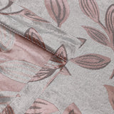 Leaves Machine Washable Room Darkening Blackout Curtains, Set of 2 - Blackout Curtains by Superior Brand