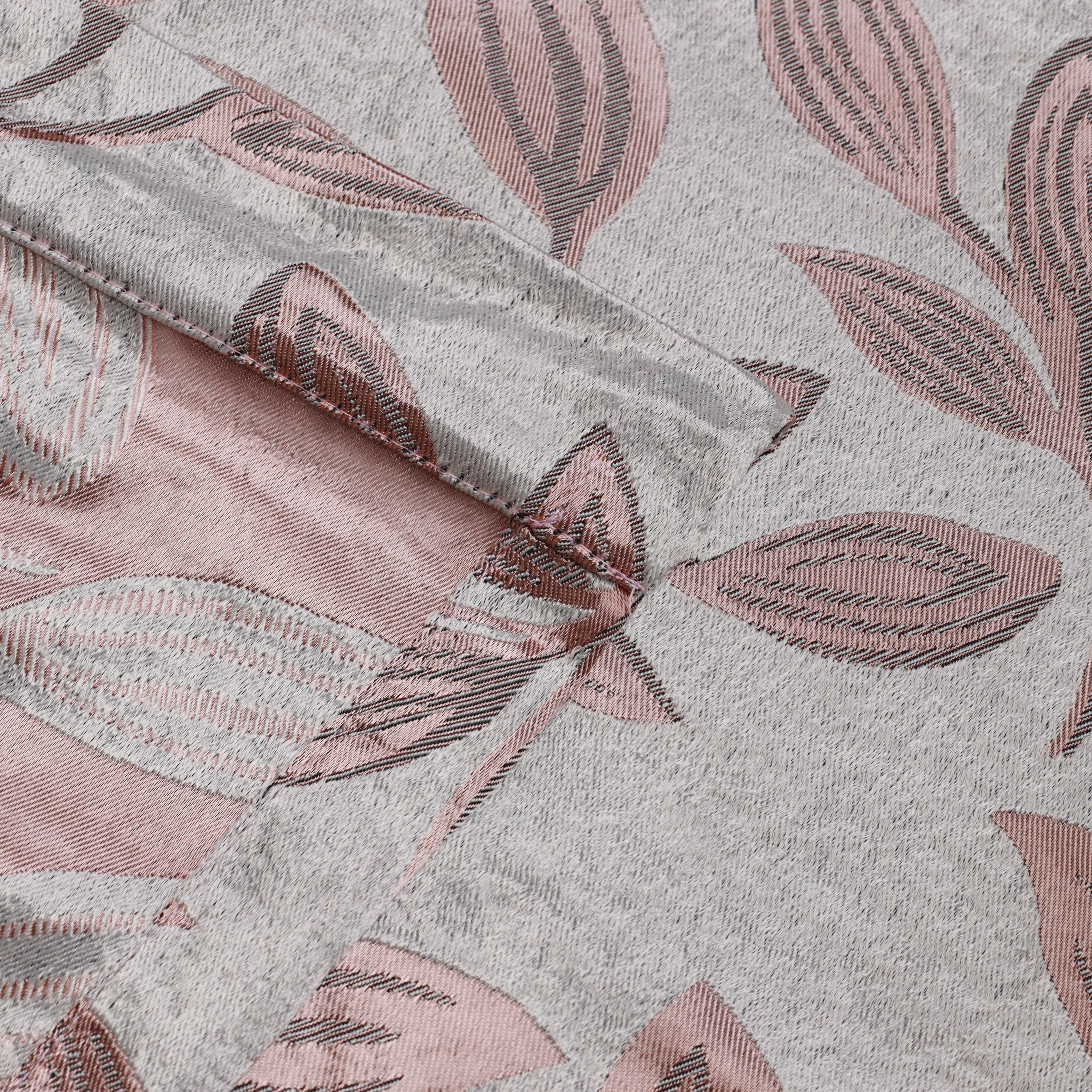 Leaves Machine Washable Room Darkening Blackout Curtains, Set of 2 - Blackout Curtains by Superior Brand