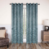 Leaves Machine Washable Room Darkening Blackout Curtains, Set of 2 - Blackout Curtains by Superior Brand