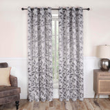Leaves Machine Washable Room Darkening Blackout Curtains, Set of 2 - Blackout Curtains by Superior Brand