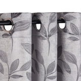 Leaves Machine Washable Room Darkening Blackout Curtains, Set of 2 - Blackout Curtains by Superior Brand