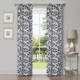 Leaves Machine Washable Room Darkening Blackout Curtains, Set of 2 - Blackout Curtains by Superior Brand