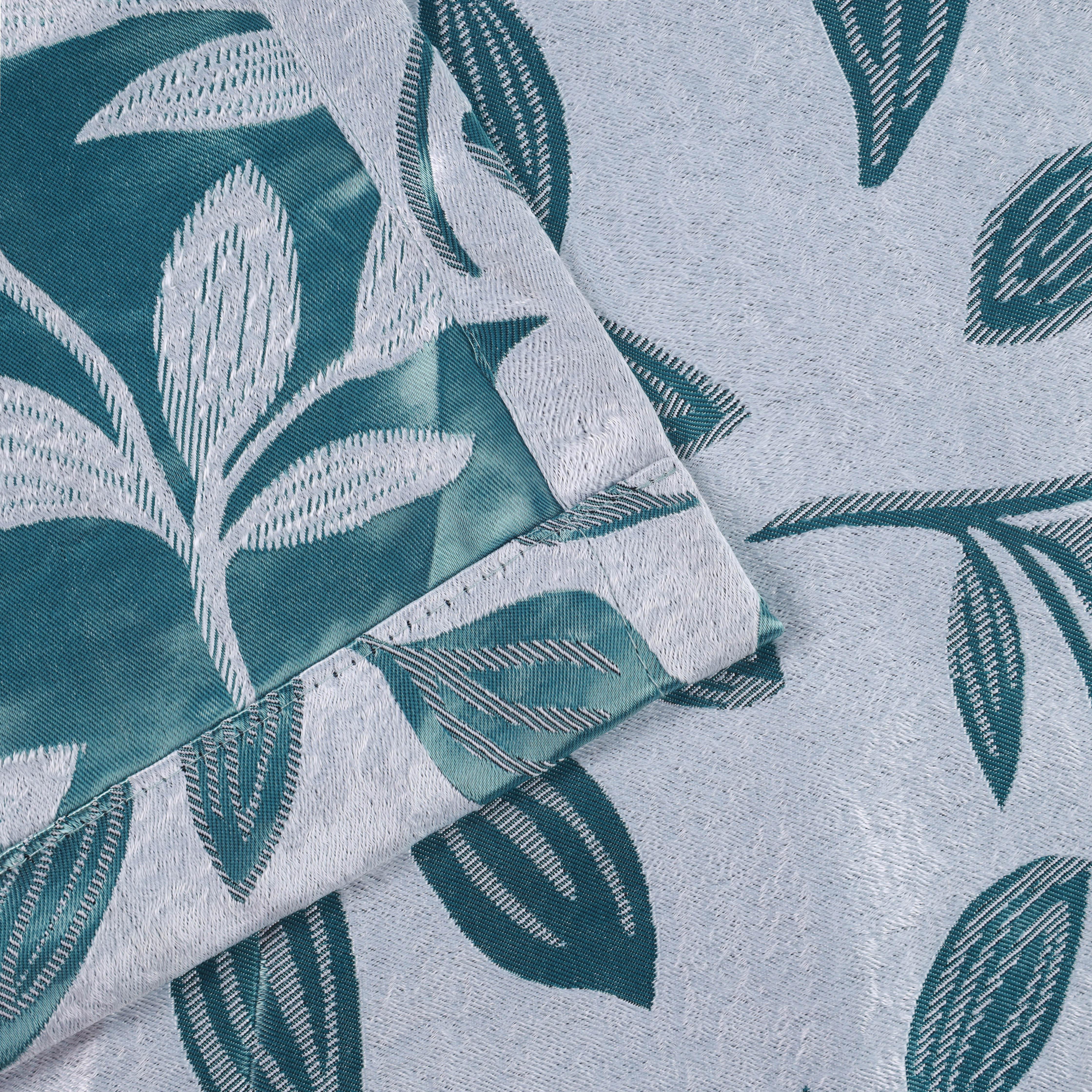 Leaves Machine Washable Room Darkening Blackout Curtains, Set of 2 - Blackout Curtains by Superior Brand