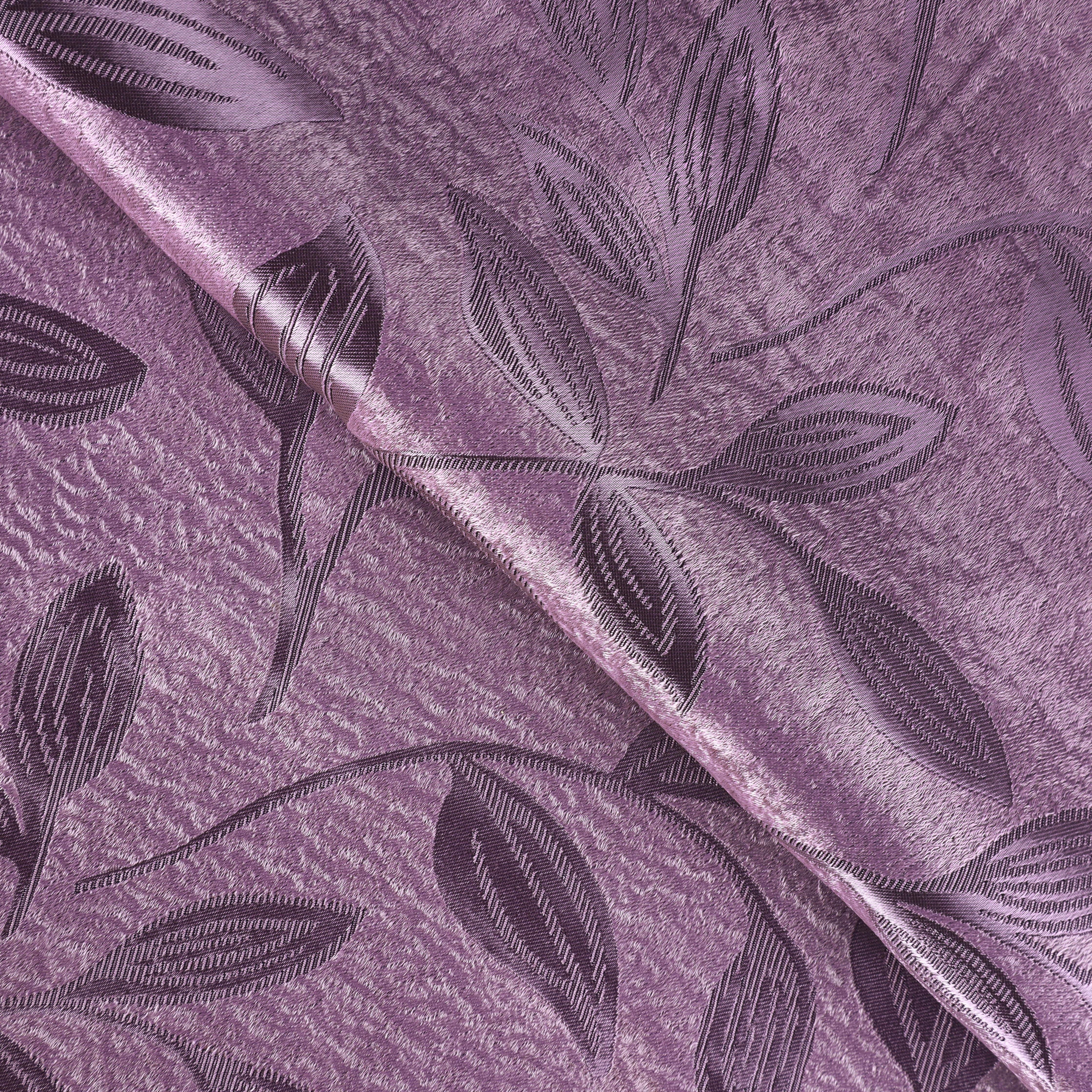 Leaves Machine Washable Room Darkening Blackout Curtains, Set of 2 - Blackout Curtains by Superior Brand