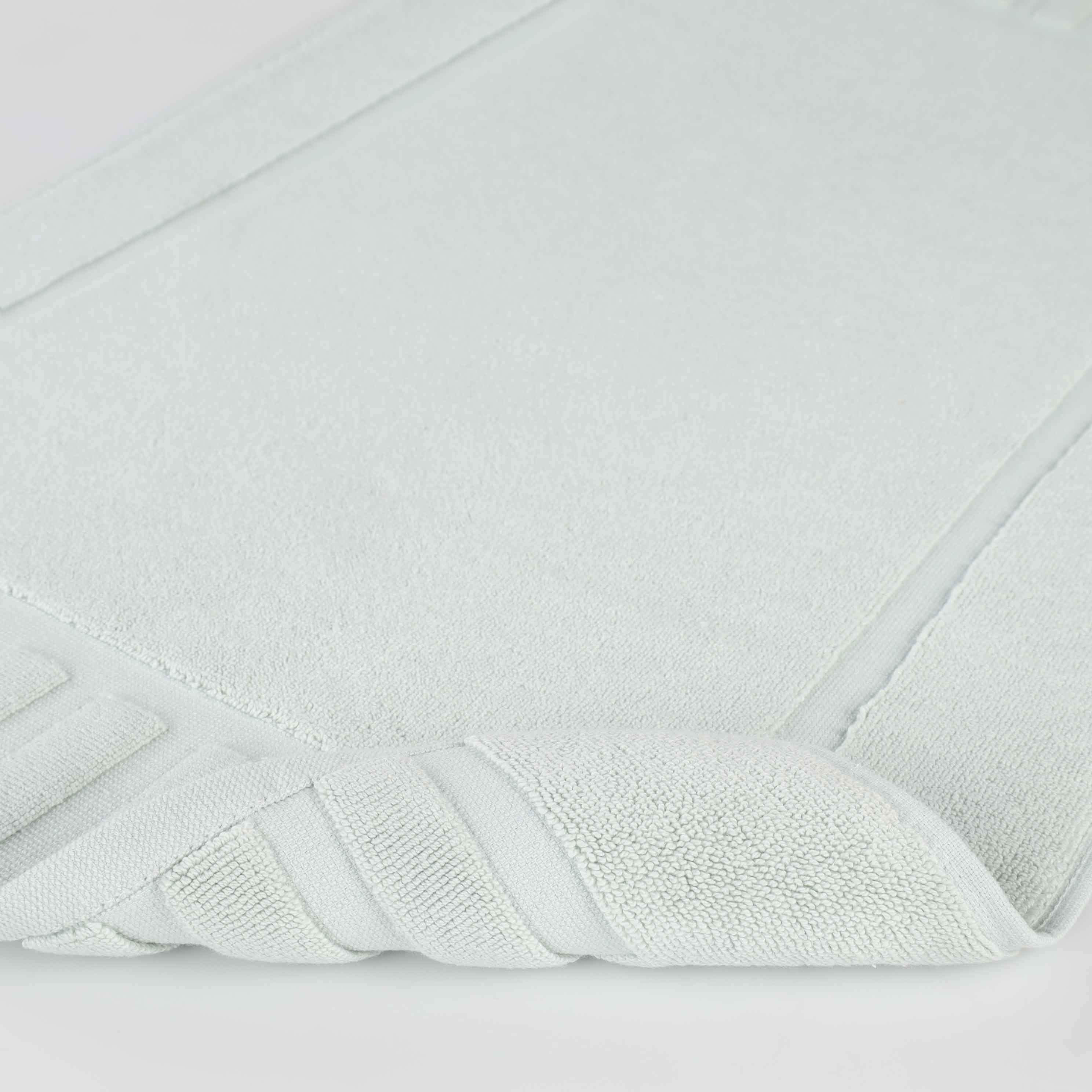 Leo Cotton Solid Modern Absorbent Heavy Washable Bath Mat Set of 2 - Bath Mats by Superior Brand