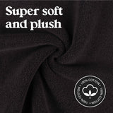 Leo Cotton Solid Modern Absorbent Heavy Washable Bath Mat Set of 2 - Bath Mats by Superior Brand