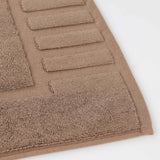 Leo Cotton Solid Modern Absorbent Heavy Washable Bath Mat Set of 2 - Bath Mats by Superior Brand