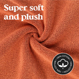 Leo Cotton Solid Modern Absorbent Heavy Washable Bath Mat Set of 2 - Bath Mats by Superior Brand