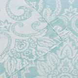 Lotus Jacquard Floral Damask Semi Sheer Curtain Panel Set - Semi Sheer Curtains by Superior Brand