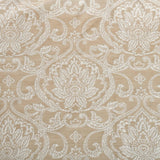 Lotus Jacquard Floral Damask Semi Sheer Curtain Panel Set - Semi Sheer Curtains by Superior Brand