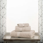 Egyptian Cotton Madison Plush Towel Set 3 Piece - Egyptian Cotton Towel Set by Superior Brand