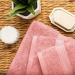Egyptian Cotton Madison Plush Towel Set 3 Piece - Egyptian Cotton Towel Set by Superior Brand