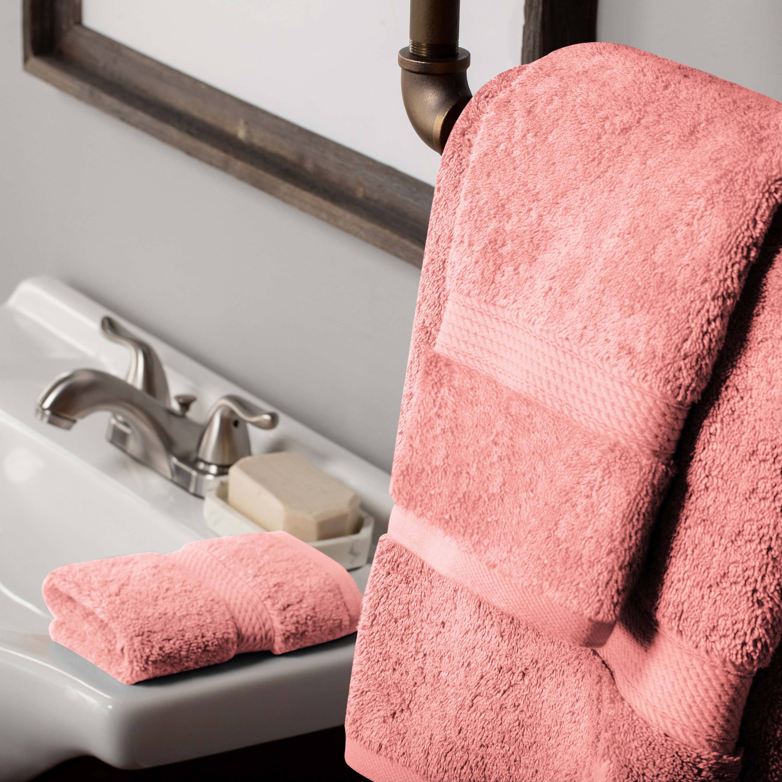 Egyptian Cotton Madison Plush Towel Set 3 Piece - Egyptian Cotton Towel Set by Superior Brand