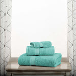 Egyptian Cotton Madison Plush Towel Set 3 Piece - Egyptian Cotton Towel Set by Superior Brand