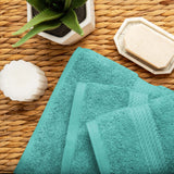 Egyptian Cotton Madison Plush Towel Set 3 Piece - Egyptian Cotton Towel Set by Superior Brand