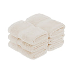 Egyptian Cotton Madison Face Towel Set of 6 - Egyptian Cotton Face Towel by Superior Brand