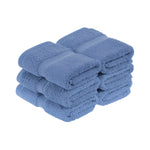 Egyptian Cotton Madison Face Towel Set of 6 - Egyptian Cotton Face Towel by Superior Brand