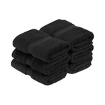 Egyptian Cotton Madison Face Towel Set of 6 - Egyptian Cotton Face Towel by Superior Brand