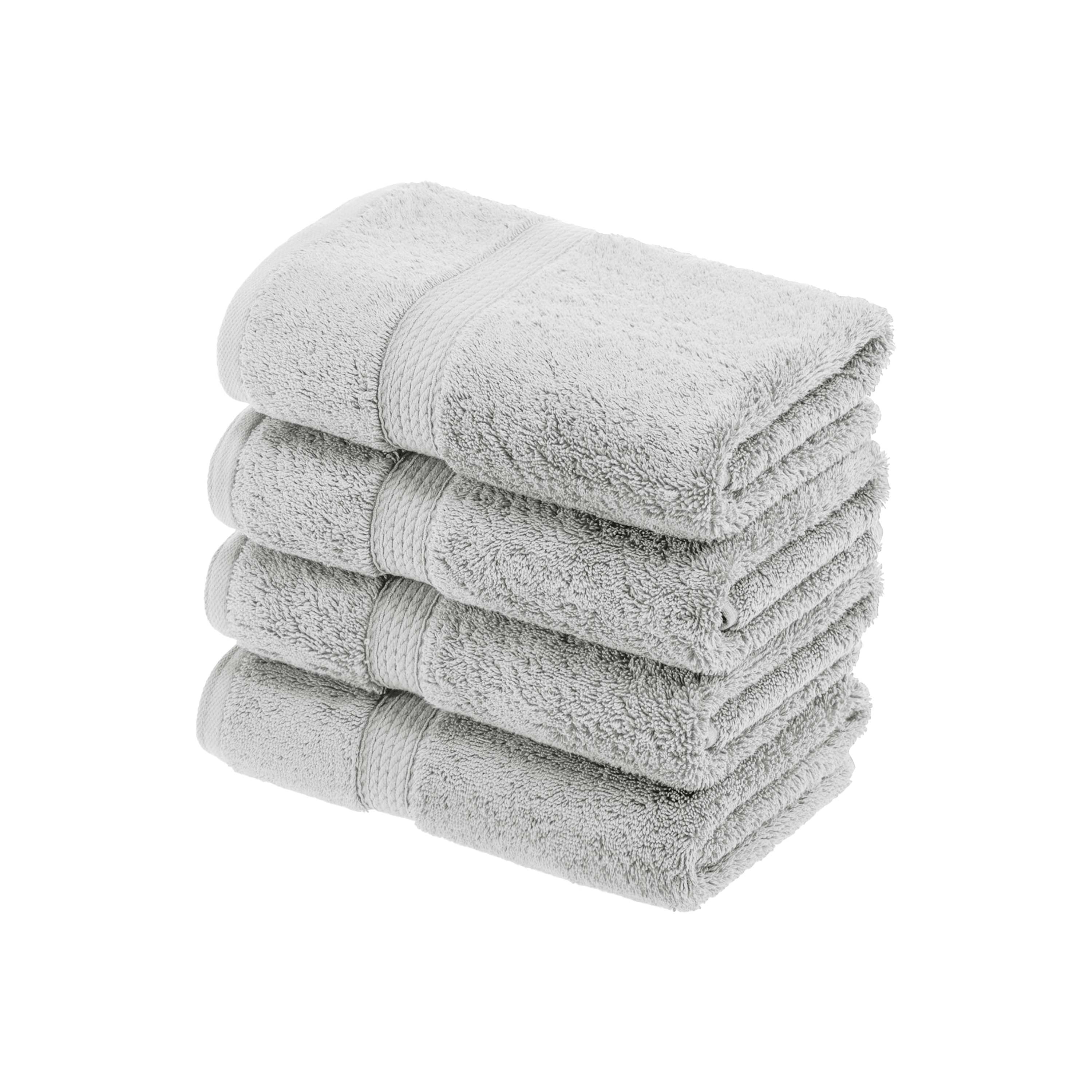 Madison Egyptian Cotton Plush Hand Towel Set 4-Piece - Egyptian Cotton Hand Towel by Superior Brand