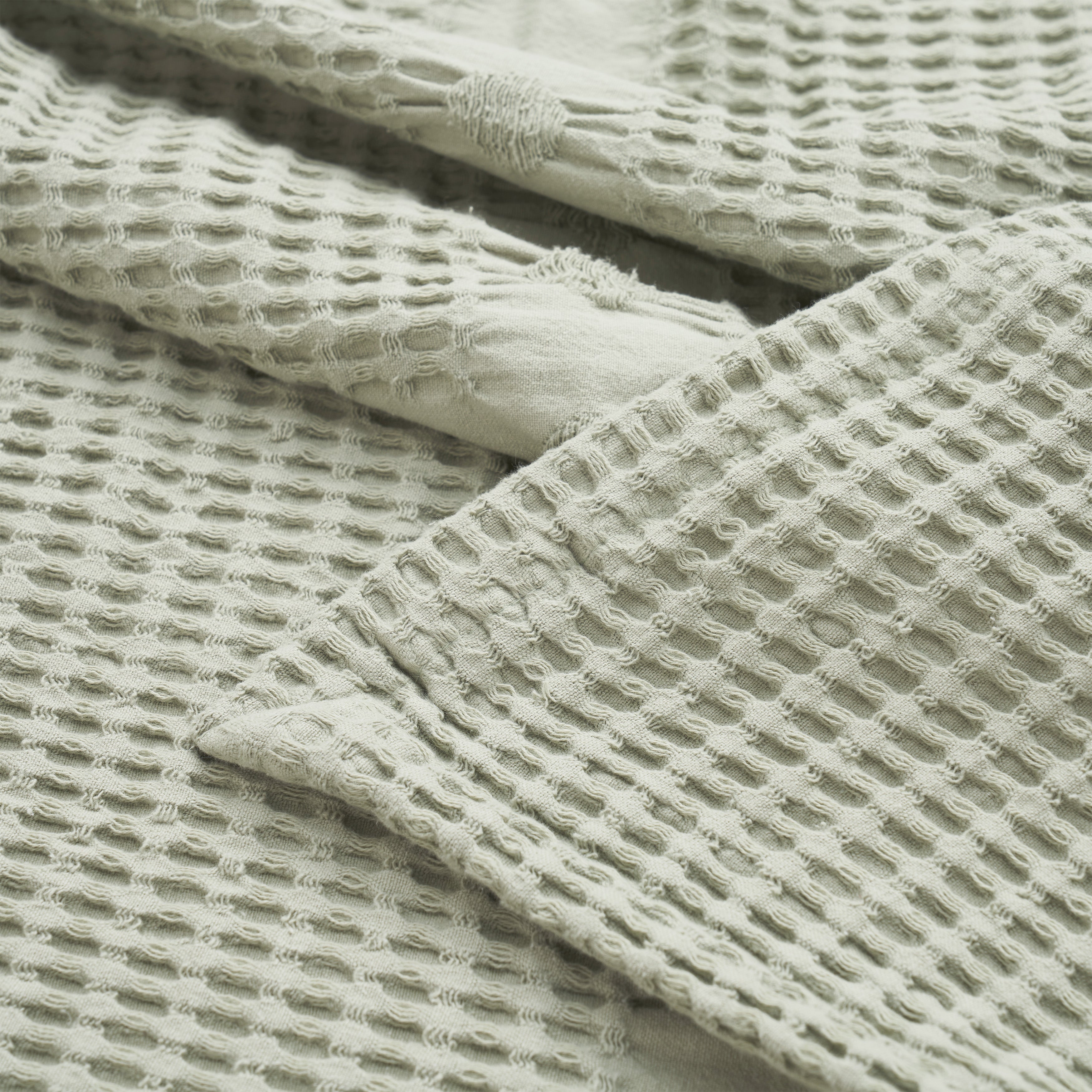 Mai Waffle Weave Honeycomb Soft Textured Cotton Blanket - Blanket by Superior Brand