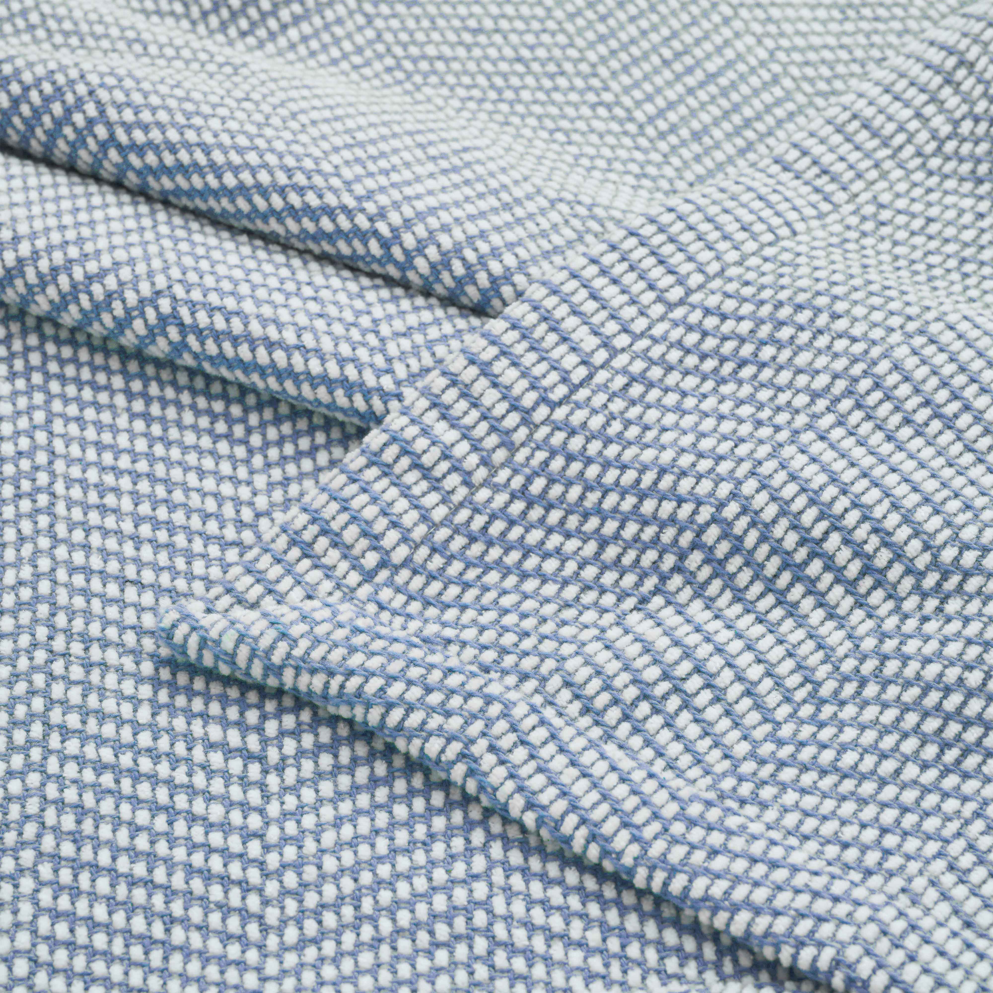 Maya Chenille Herringbone Soft Textured Medium Weight Cotton Blanket - Blanket by Superior Brand