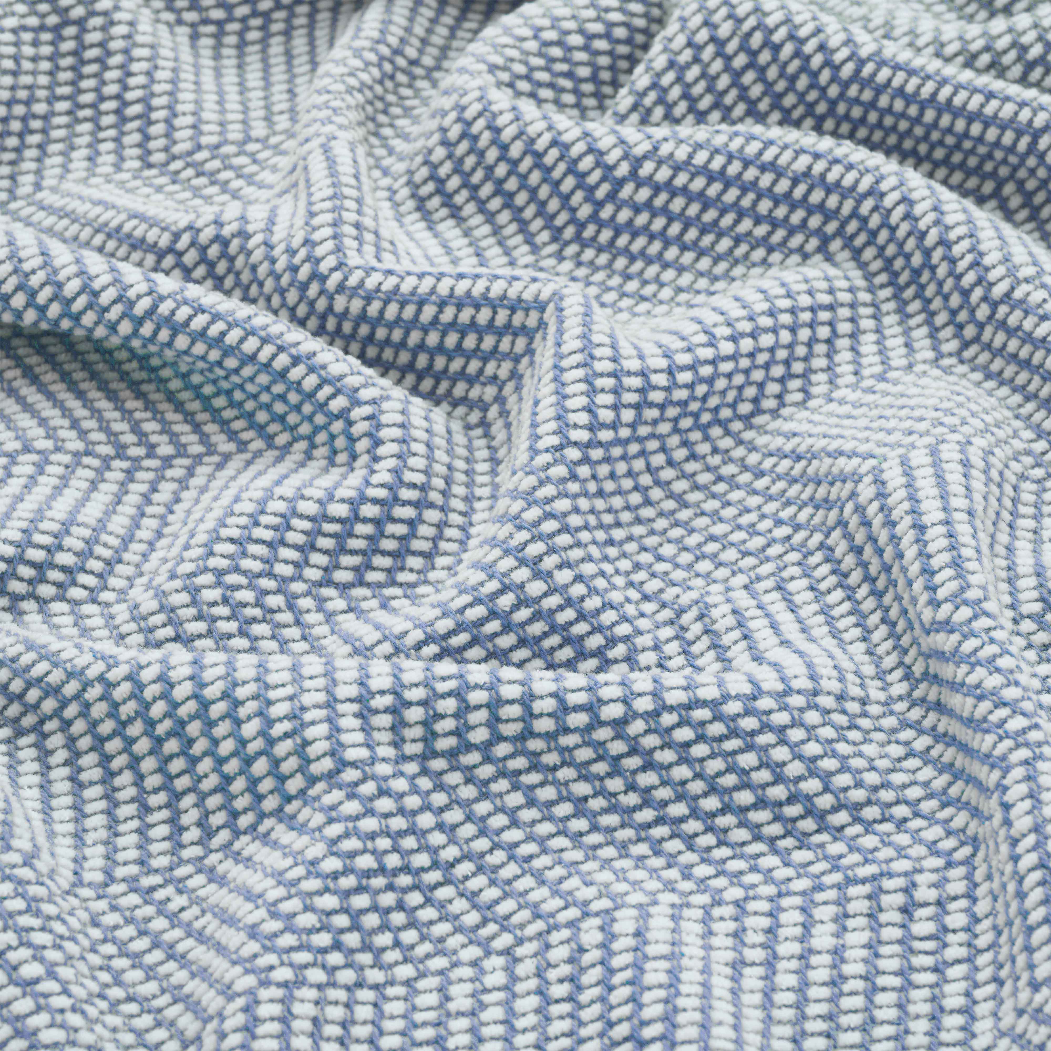 Maya Chenille Herringbone Soft Textured Medium Weight Cotton Blanket - Blanket by Superior Brand