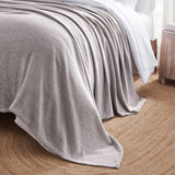 Maya Chenille Herringbone Soft Textured Medium Weight Cotton Blanket - Blanket by Superior Brand