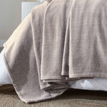 Maya Chenille Herringbone Soft Textured Medium Weight Cotton Blanket - Blanket by Superior Brand
