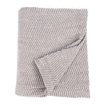 Maya Chenille Herringbone Soft Textured Medium Weight Cotton Blanket - Blanket by Superior Brand