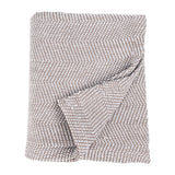 Maya Chenille Herringbone Soft Textured Medium Weight Cotton Blanket - Blanket by Superior Brand