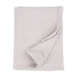 Maya Chenille Herringbone Soft Textured Medium Weight Cotton Blanket - Blanket by Superior Brand