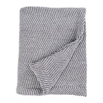 Maya Chenille Herringbone Soft Textured Medium Weight Cotton Blanket - Blanket by Superior Brand