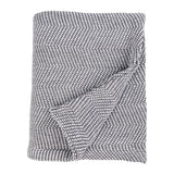 Maya Chenille Herringbone Soft Textured Medium Weight Cotton Blanket - Blanket by Superior Brand