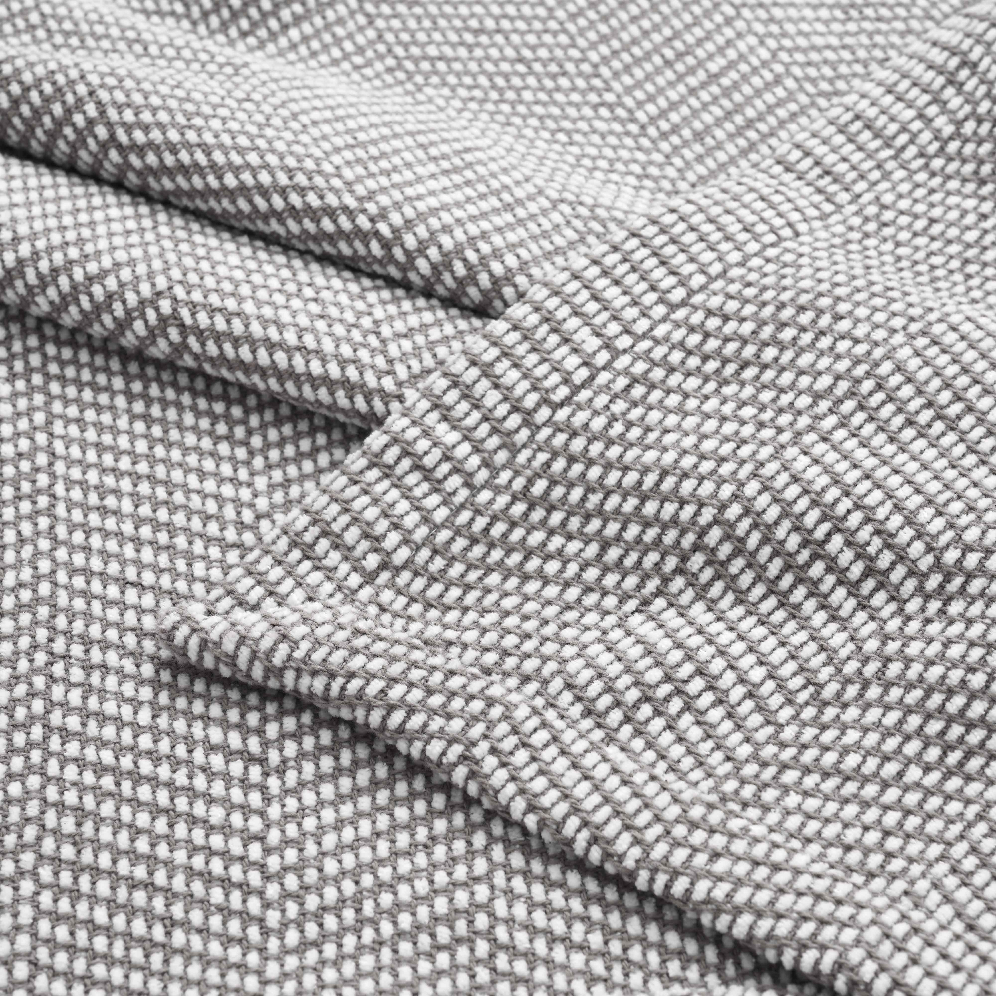 Maya Chenille Herringbone Soft Textured Medium Weight Cotton Blanket - Blanket by Superior Brand