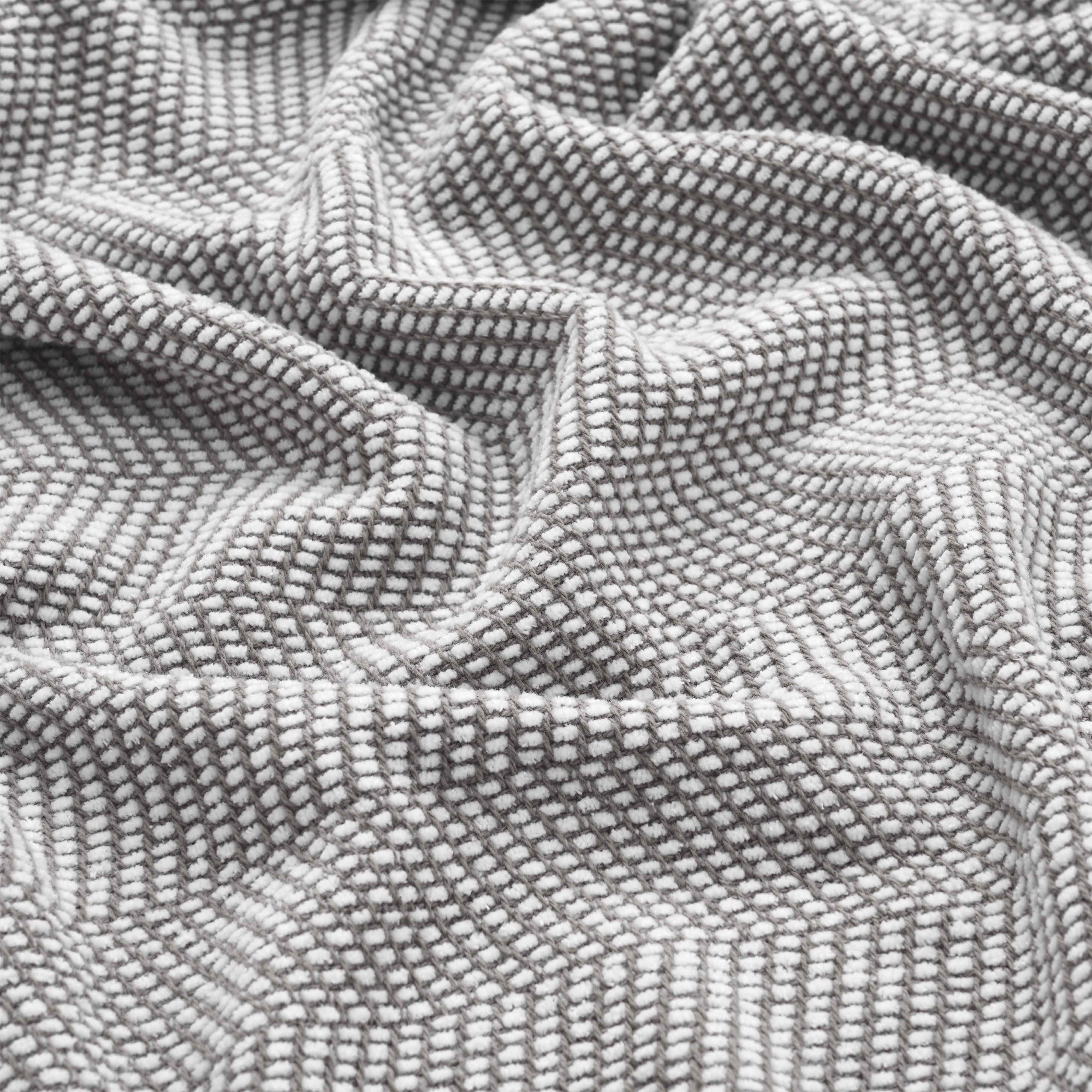 Maya Chenille Herringbone Soft Textured Medium Weight Cotton Blanket - Blanket by Superior Brand